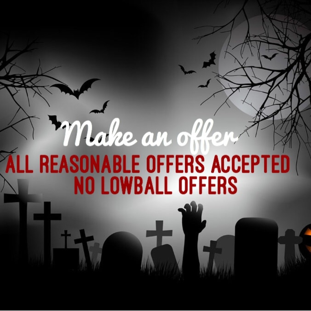 All reasonable offers accepted! *no lowball offers